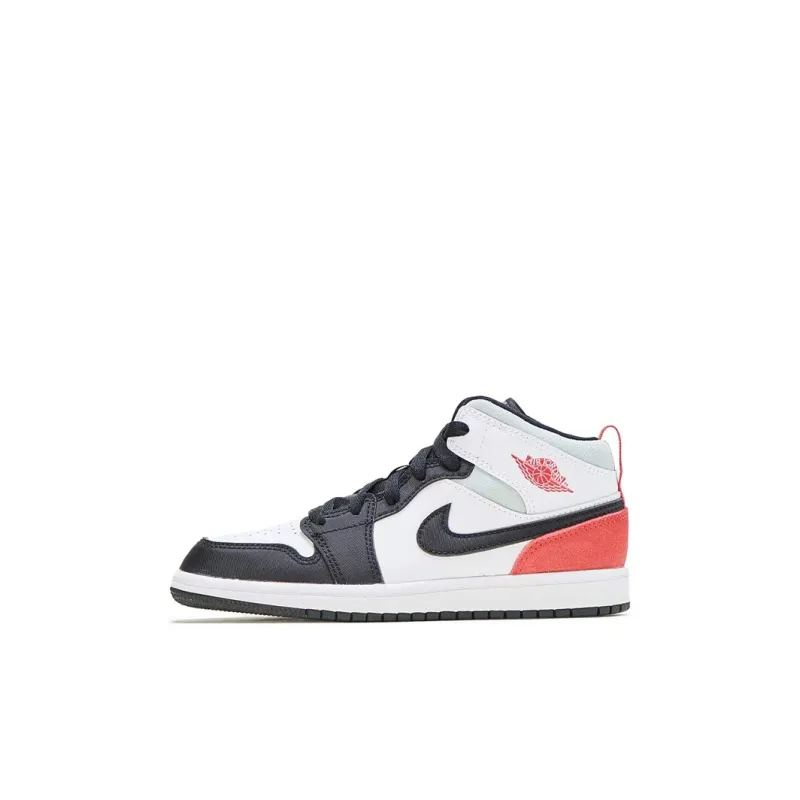 Jordan 1 Mid SE PS Red Black Toe-0