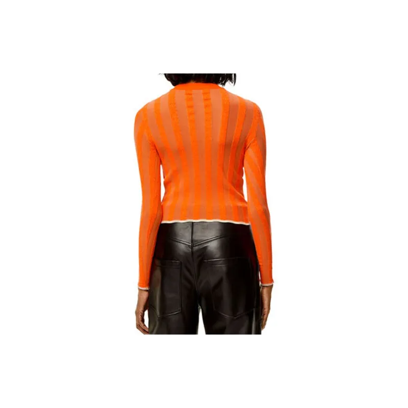 LOEWE FW22 Sweater Women's Orange-3