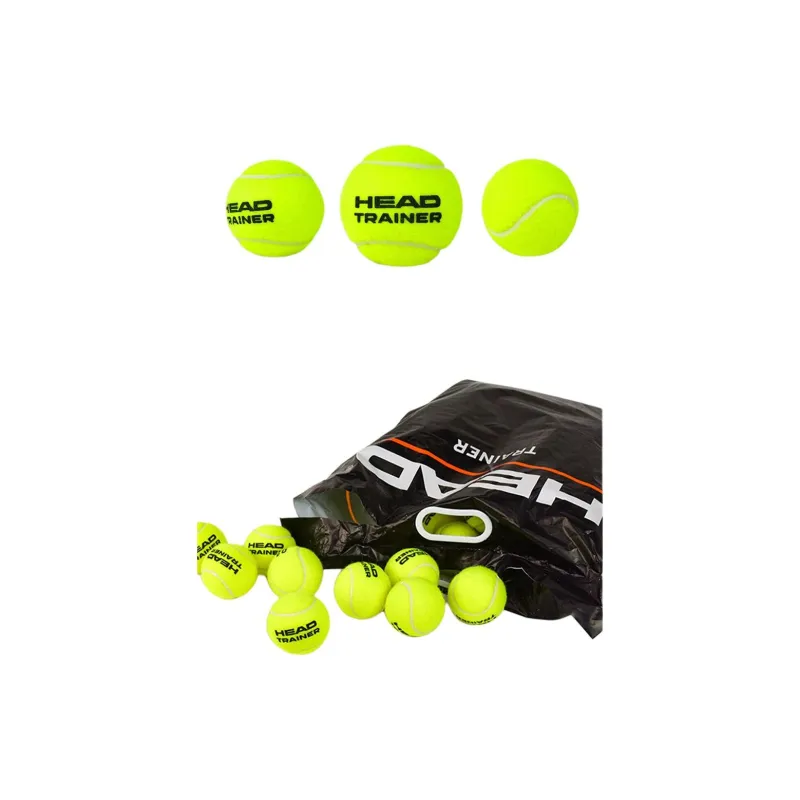 HEAD Tennis Balls Rubber Training Field Unisex 6.5*6.5cm Yellow-2