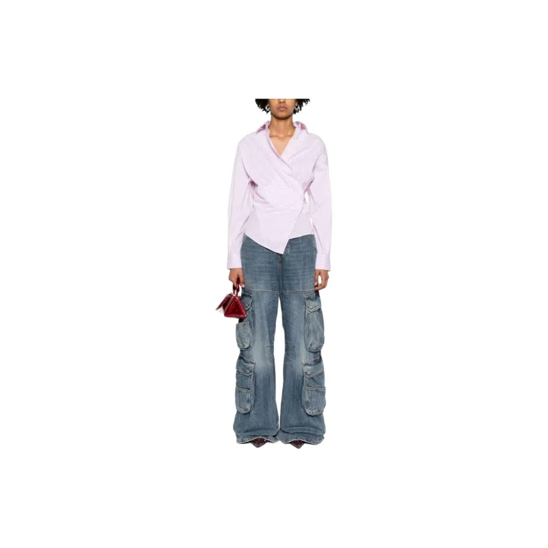 DIESEL D-Sizen-N2 Striped Shirt-2