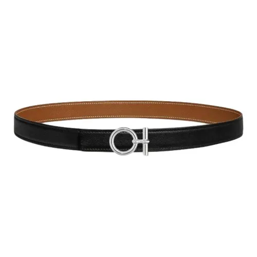 HERMES Leather Belts Unisex