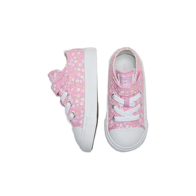 Converse Chuck Taylor All Star 1V Non-slip Lightweight Low-Top Toddler Shoes Pink Infant And Toddler-3
