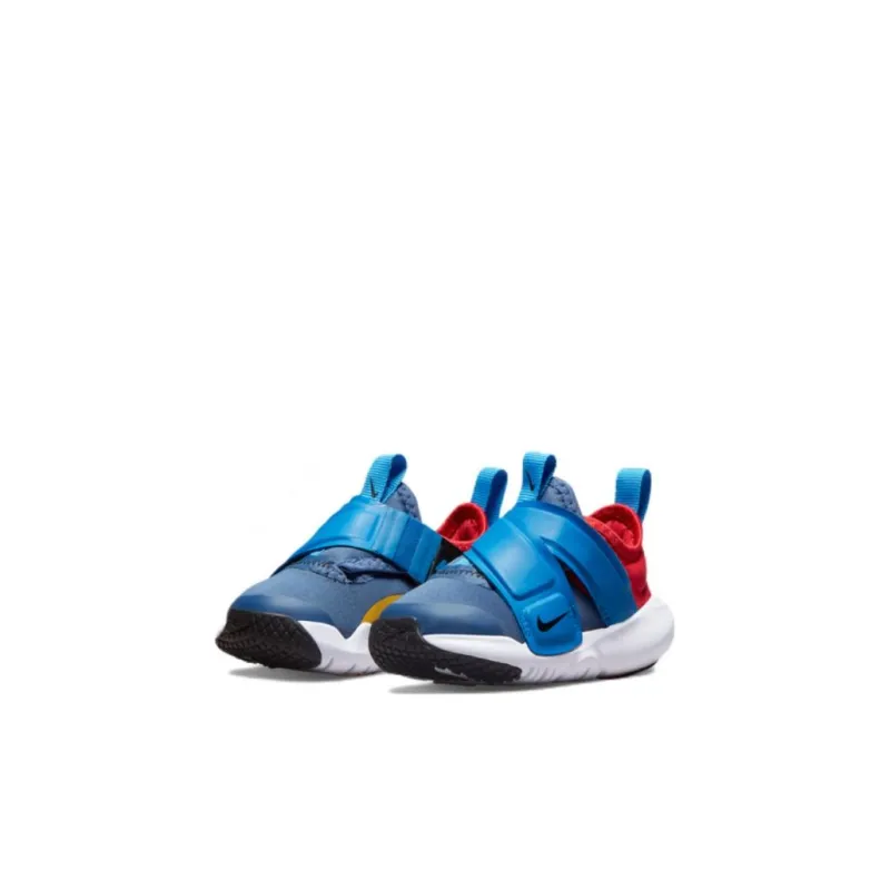Nike Flex Advance Abrasion Resistant Low Top Running Shoes Blue Red Infant And Toddler-2