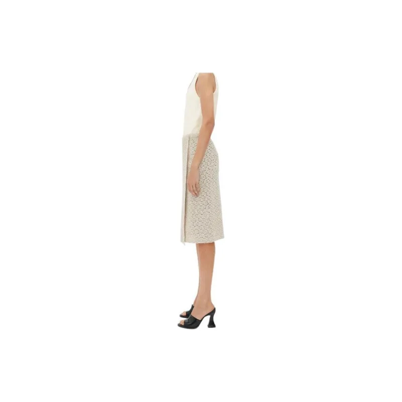 Bottega Veneta Crochet Knitted Skirt-2