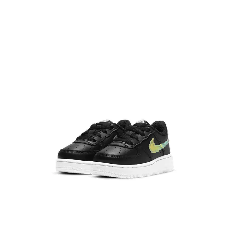 Nike Air Force 1 Non-slip Lightweight Low-Top Toddler Shoes Black Infant And Toddler-2