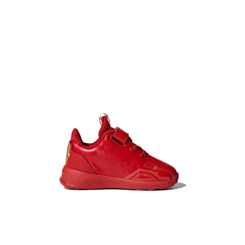 Adidas Rapidarun ''Avengers'' I Wear-Resistant Low-Top Toddler Shoes Red Infant And Toddler-1