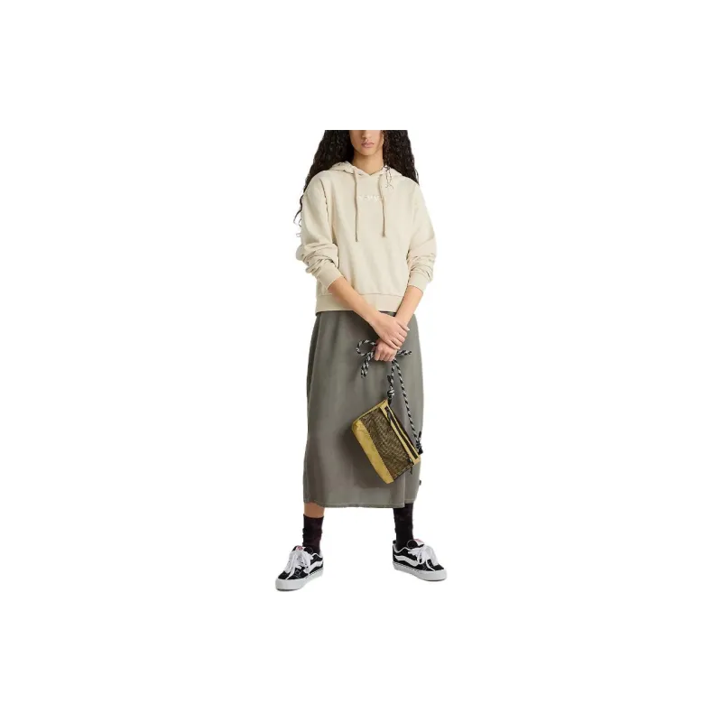 Vans ESSENTIAL RELAXED FIT PULLOVER HOODIE Sweatshirt Women's Light Brown-2
