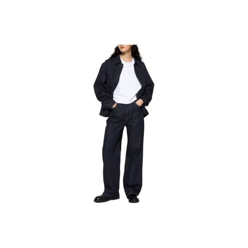 UNIQLO Jeans Women's Navy Blue-2