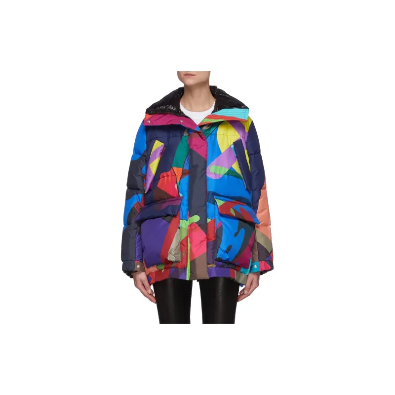 Sacai X Kaws Print Blouson 'Multicolor'-2