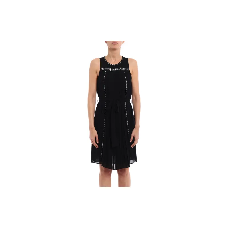 MICHAEL KORS Sleeveless Dresses Women's Black-2