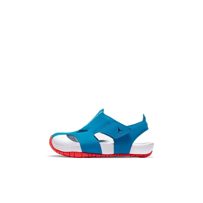 Jordan Flare Game Time Low Top Toddler Shoes White Lake Blue Infant And Toddler-0