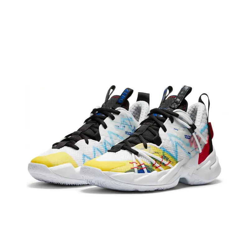 Jordan Why Not Zer0.3 Kids' Basketball Shoes Grade School-2