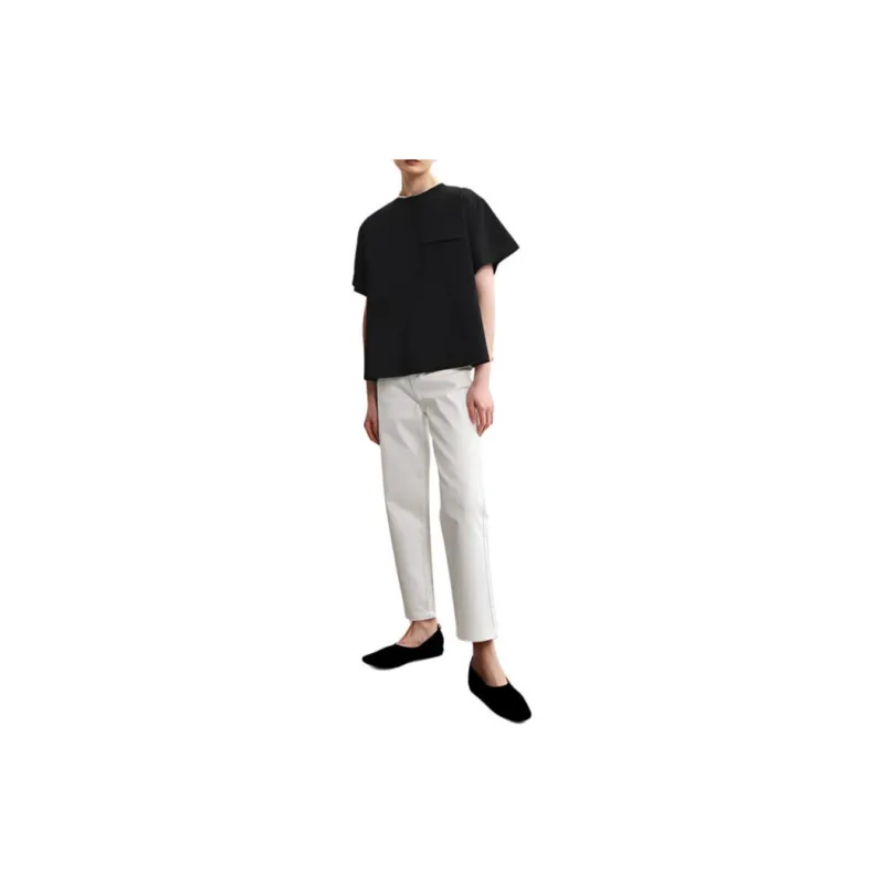 VIKTORIACHAN Jeans Women's White-1
