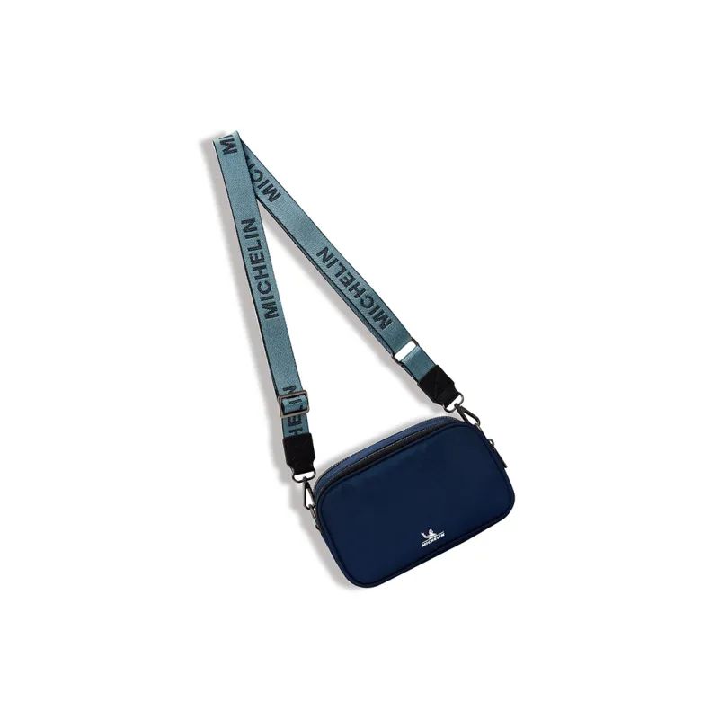 Michelin Composite Cloth Crossbody Bag Unisex Blue-5