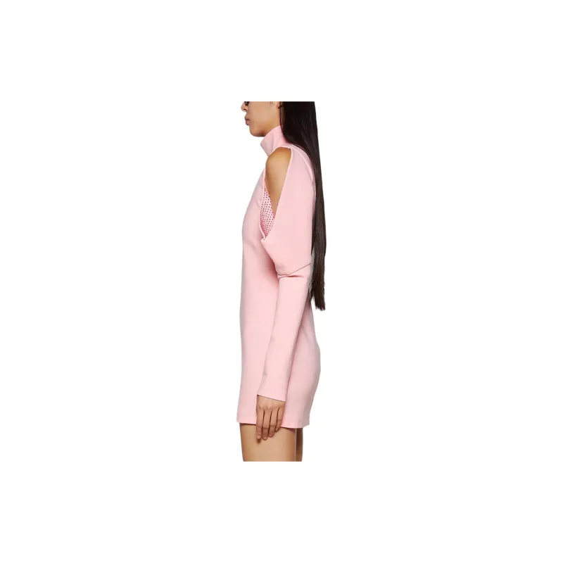 AREA Crystal-embellished Minidress-4