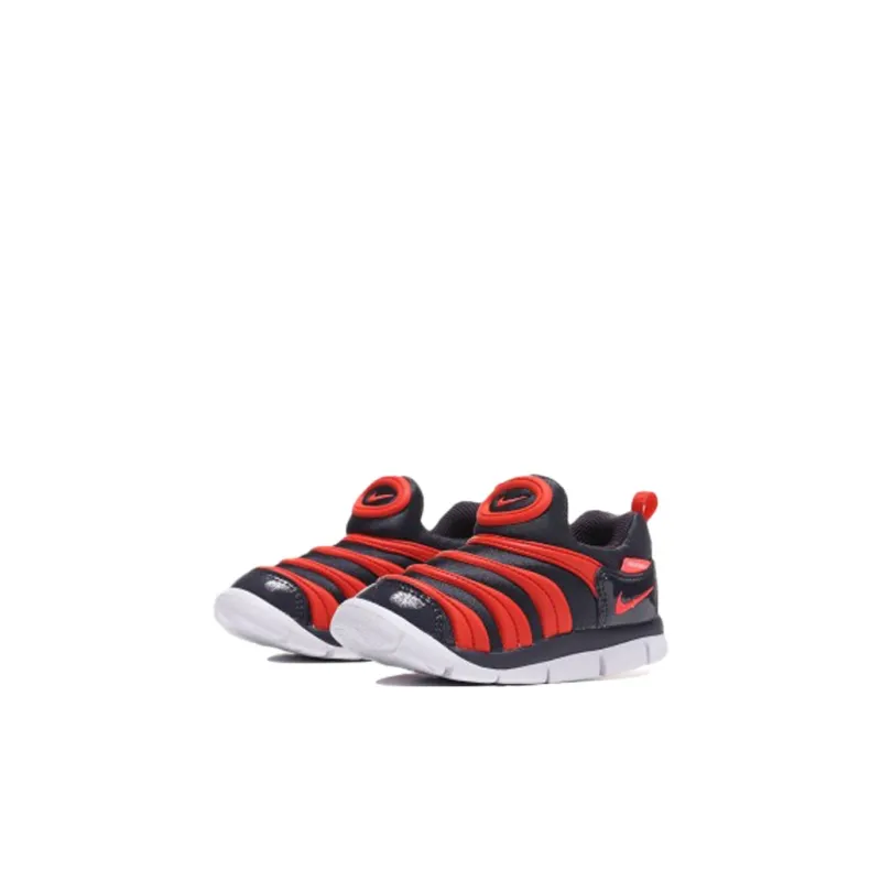 Nike Dynamo Free Low Top Toddler Shoes Black White Red Infant And Toddler-2