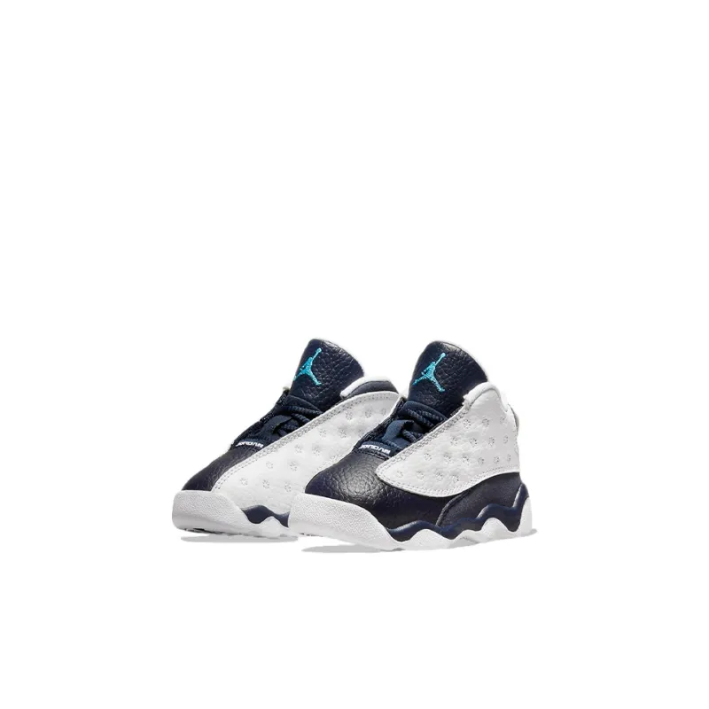 Jordan 13 Retro White Obsidian Powder Blue TD-3