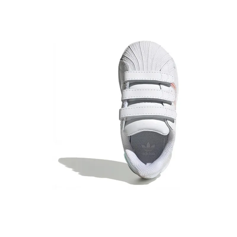 Adidas Originals Abrasion Resistant Low Top Toddler Shoes White Infant And Toddler-3