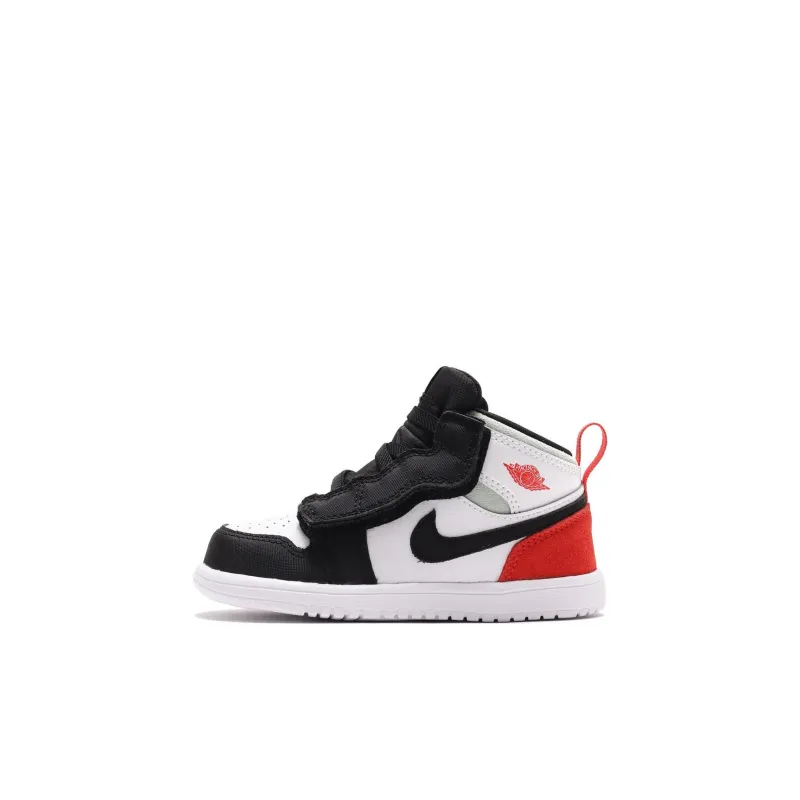 Jordan 1 Mid Alt White Black Red Spruce TD-0