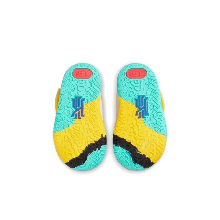Nike Kyrie 7 1 World 1 People Mid Top Toddler Shoes Lemon Infant And Toddler-4