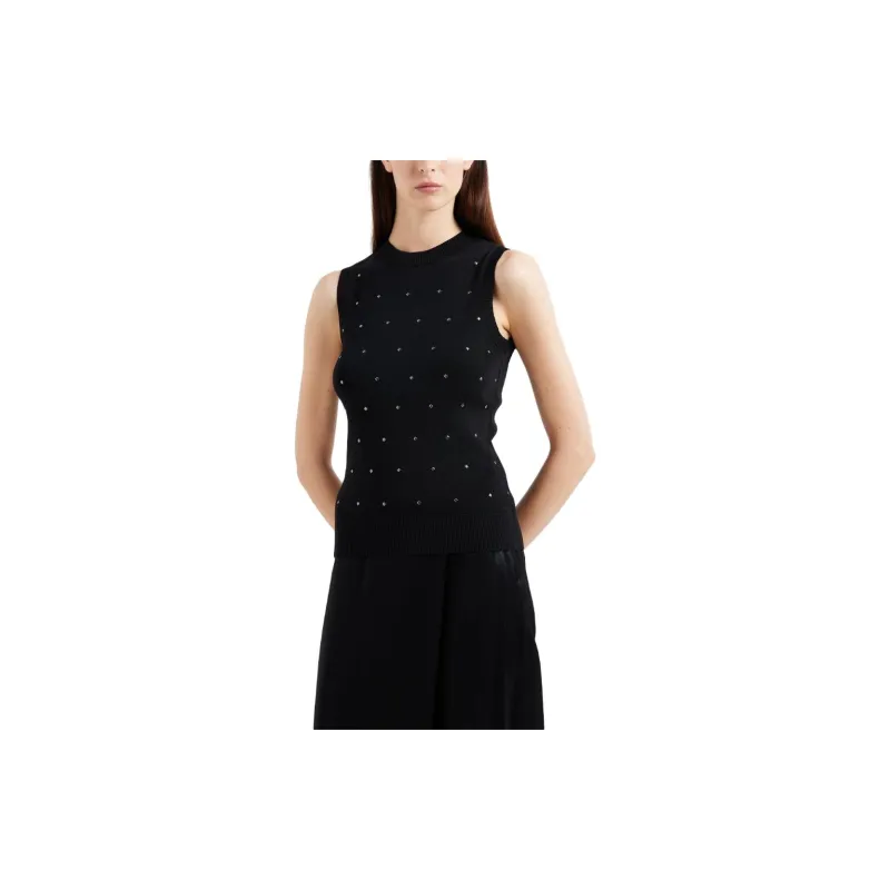 ARMANI EXCHANGE Tank Top Women's Black-1