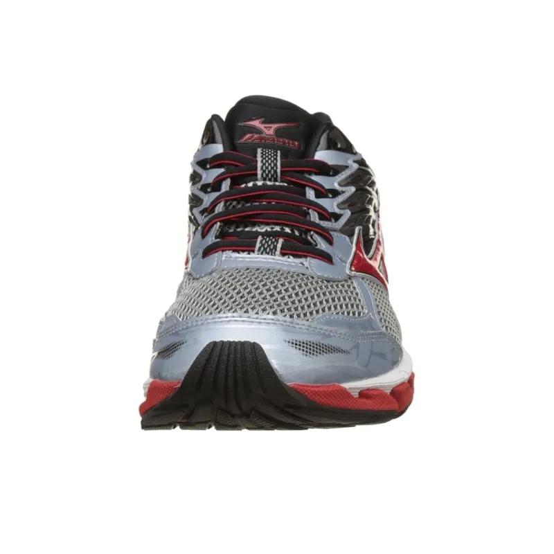Mizuno Paradox 3 Low-Top Running Shoes Men's Gray Red-2