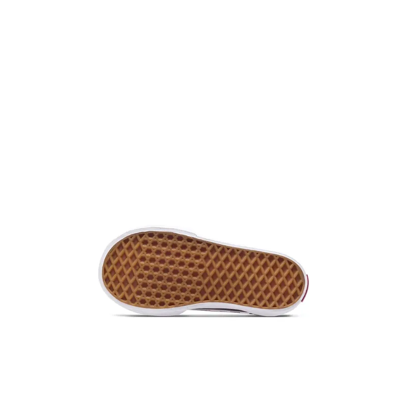 Vans Slip on Series Anti Slip Wear Resistant Low Top Skateboard Shoes Black White Checkerboard Infant And Toddler-4