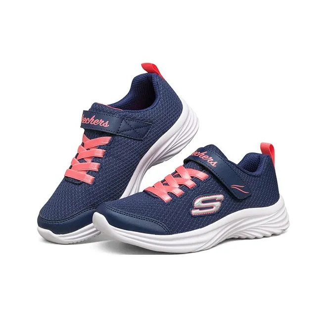 Skechers Low Top Kids' Running Shoes Blue Pink Teenagers-2