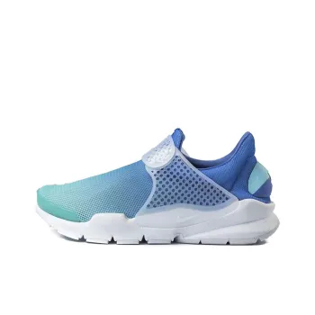 Nike Sock Dart Cushioning And Breathable Low Top Kids Lifestyle Shoes Gradient Blue Teenagers