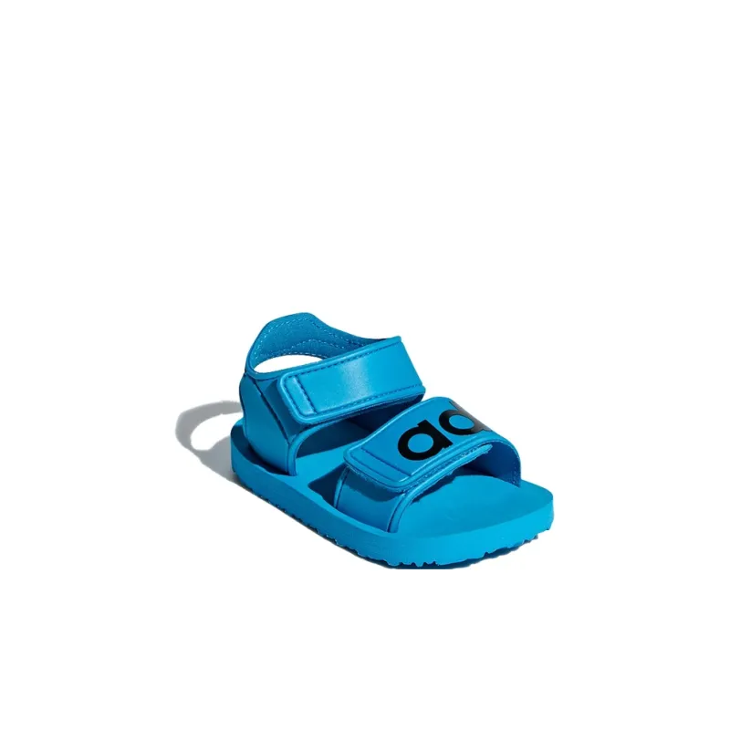 Adidas Originals Beach Sandal Low Top Toddler Shoes Blue Black Infant And Toddler-2