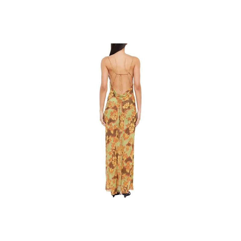 BEC+BRIDGE Slip Dresses Women's Hibiscus Print-2