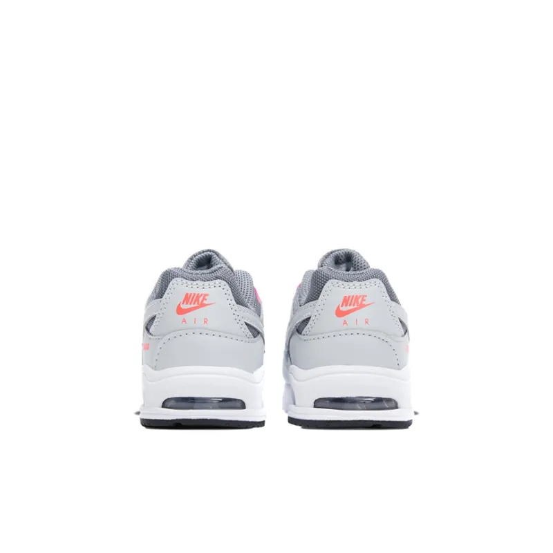 Nike Command Fle Slip Resistant Cushioning Abrasion Resistant Rebound Breathable Low Top Toddler Shoes Gray White Baby-4