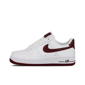 Nike Air Force 1 Low Patent White Bordeaux Women's
