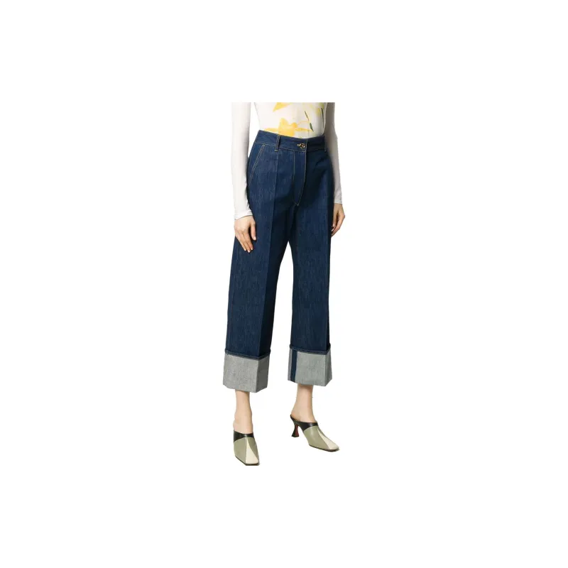 Patou Iconic Cuffed Jeans-4