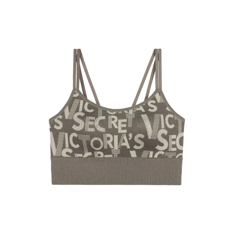 Victoria's Secret Tank Top Women's Olive Green-0