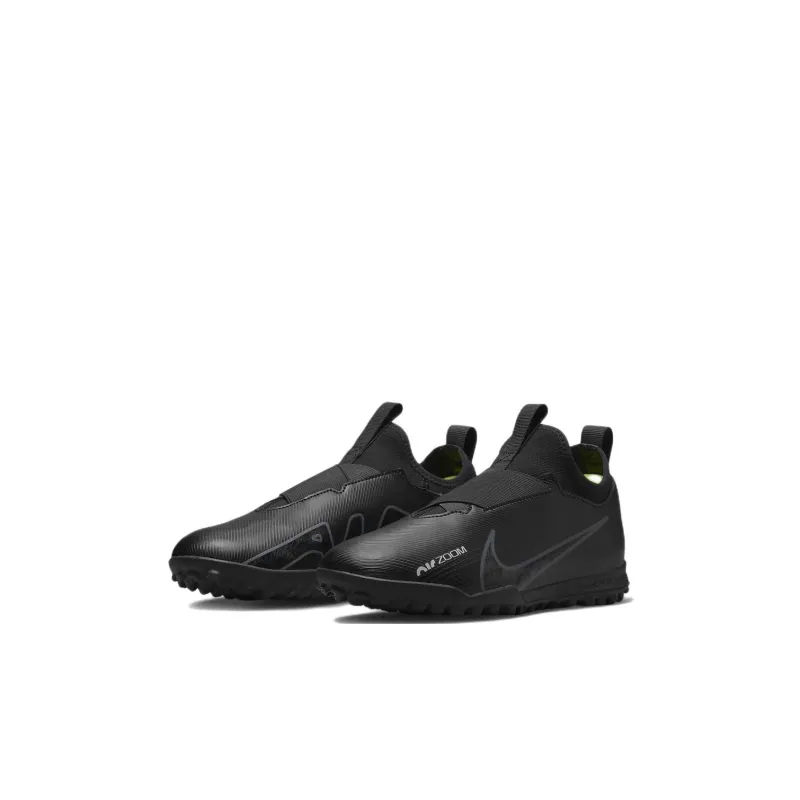 Nike Zoom Mercurial Vapor 15 Academy TF GS 'Black Dark Smoke Grey'-2