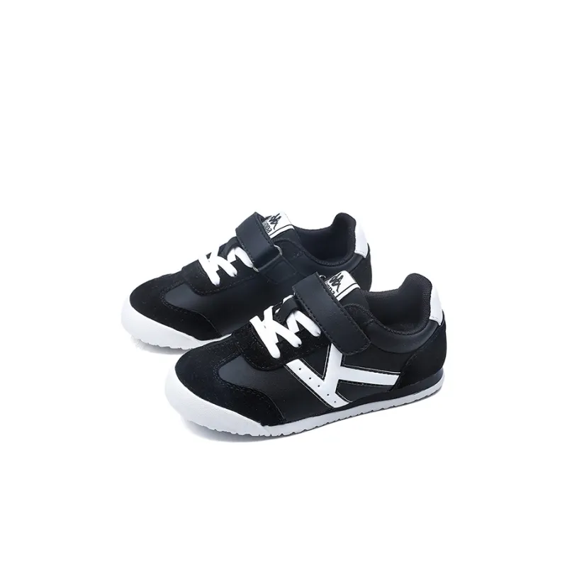 KAPPA KIDS Slip Resistant Anti Kick Cushioning Abrasion Resistant Lightweight Kids Lifestyle Shoes Black Kids'-2