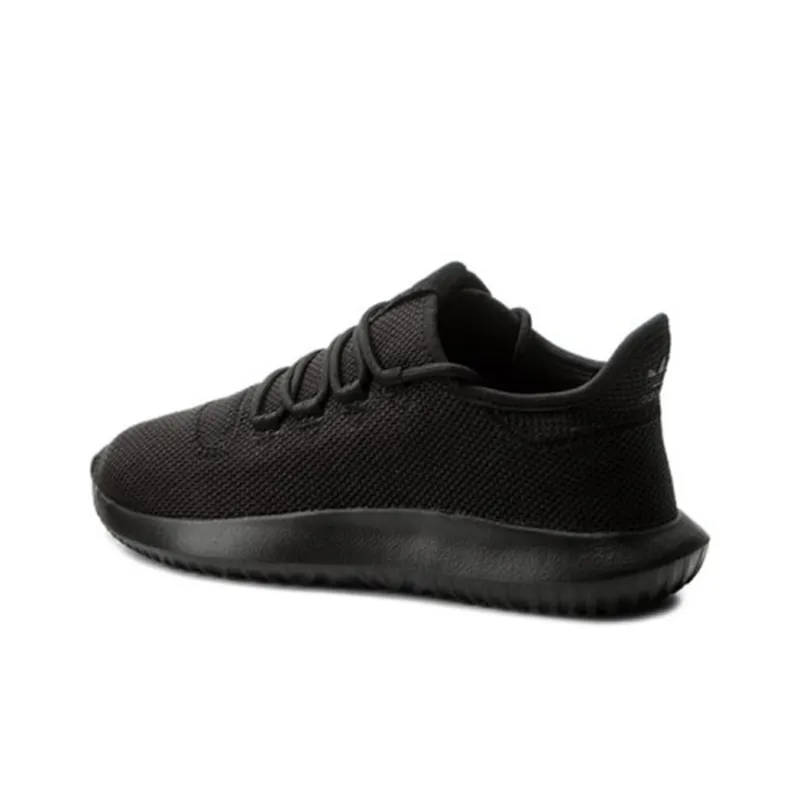 Adidas Originals Tubular Shadow J Abrasion Resistant Low Top Kids Lifestyle Shoes Black Teenagers-2