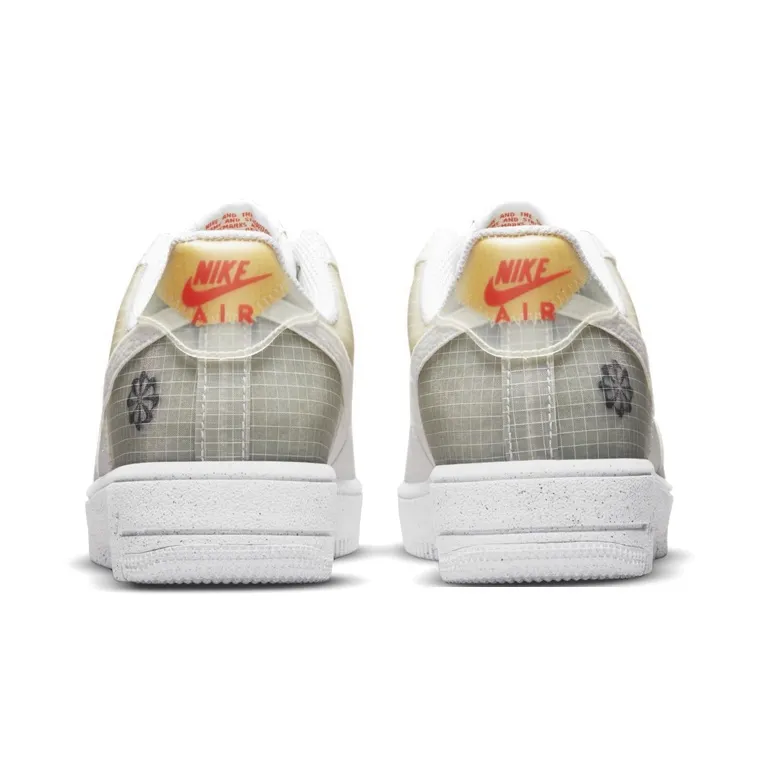 Nike Air Force 1 Crater 'Move To Zero - White Orange' GS-3