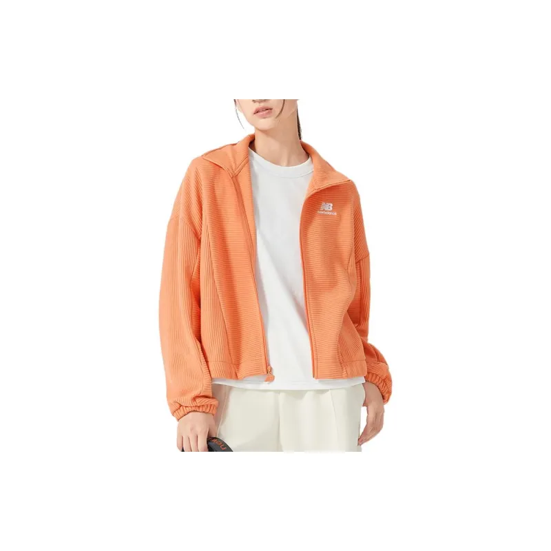 New Balance Jackets Women's Orange-2