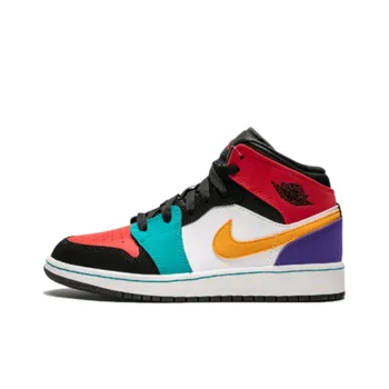 Jordan 1 Mid Bred Multi Color GS