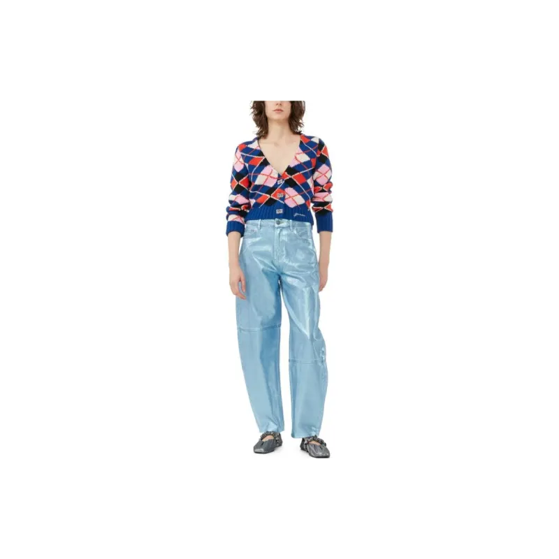 GANNI Knitwear Women's Sodalite Blue-2