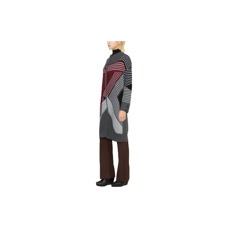 Stella McCartney Crewneck Buttoned Coat-3