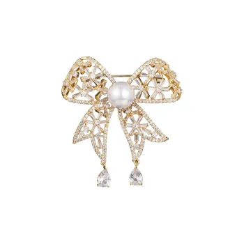 Lan Ying Crystal Brooches Women's