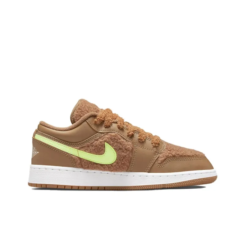 Jordan Kids Jordan 1 Low UTL "Teddy Bear" Sneakers-1