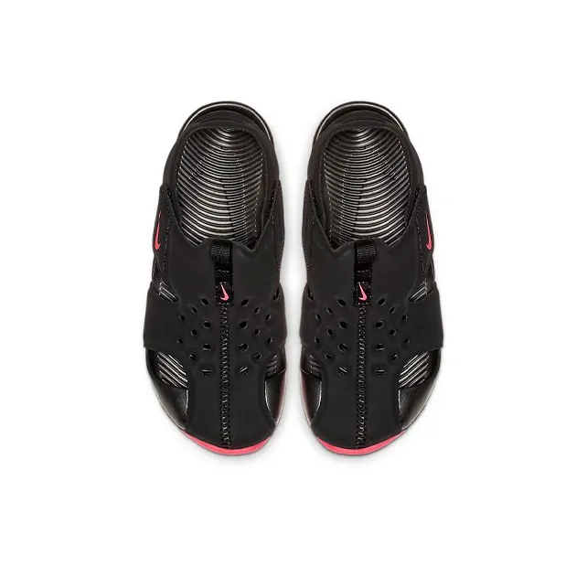 Nike Sunray Protect 2 Sandal Black Pink Children Aged 3 7 Years Old-3