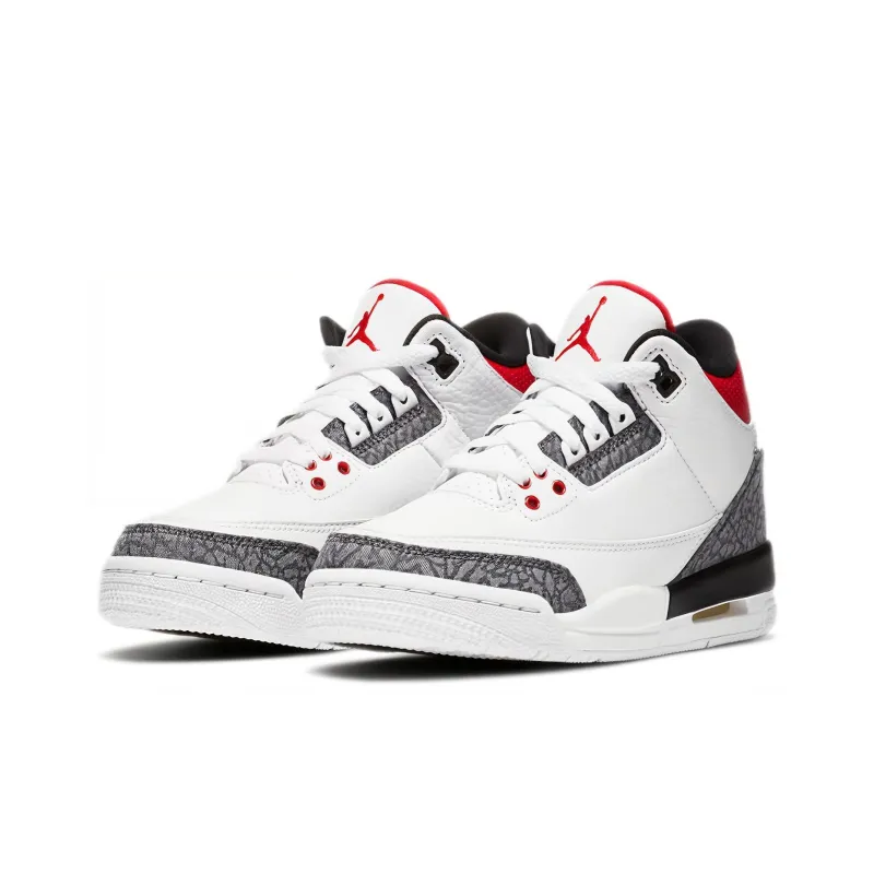 Jordan 3 Retro SE-T JP Fire Red Denim GS-2
