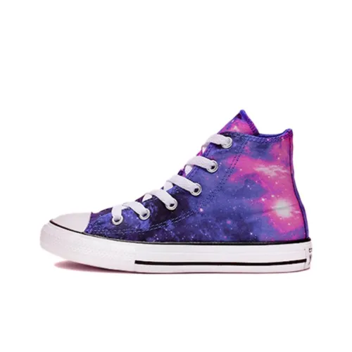 Converse Chuck Taylor All Star Anti Mouse Wear Resistant High Top Kids Canvas Shoes Purple Teenagers