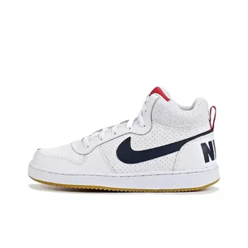 Nike Court Borough Mid White Obsidian GS