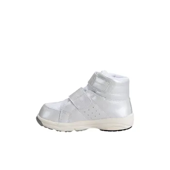 Asics GD Walker Hi GD Walker Mini Hi High Top Kids' Running Shoes White Silver Children Aged 3 7 Years Old